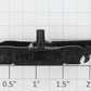 Athearn 60401 HO Black Plastic Passenger Truck Frame