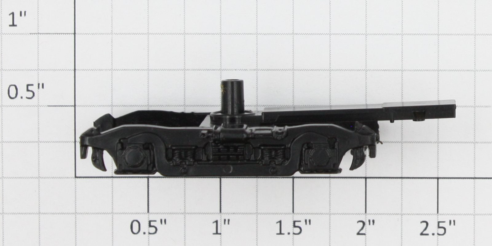 Athearn 60401 HO Black Plastic Passenger Truck Frame