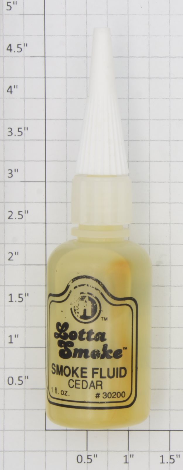 Hampton Hobby 30200 Lotta Smoke Fluid 1 fl. oz. Bottle Cedar Scent