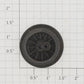 Lionel 249E-22 Black 12-Spoked Plain Wheel w Black Rim & No Eccentric Stud
