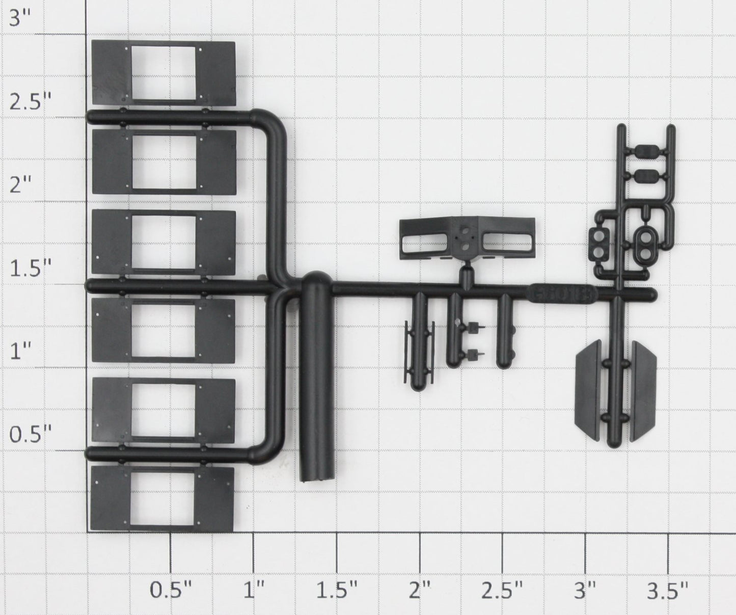 Athearn 60181 HO SD50 Cab Trim Kit