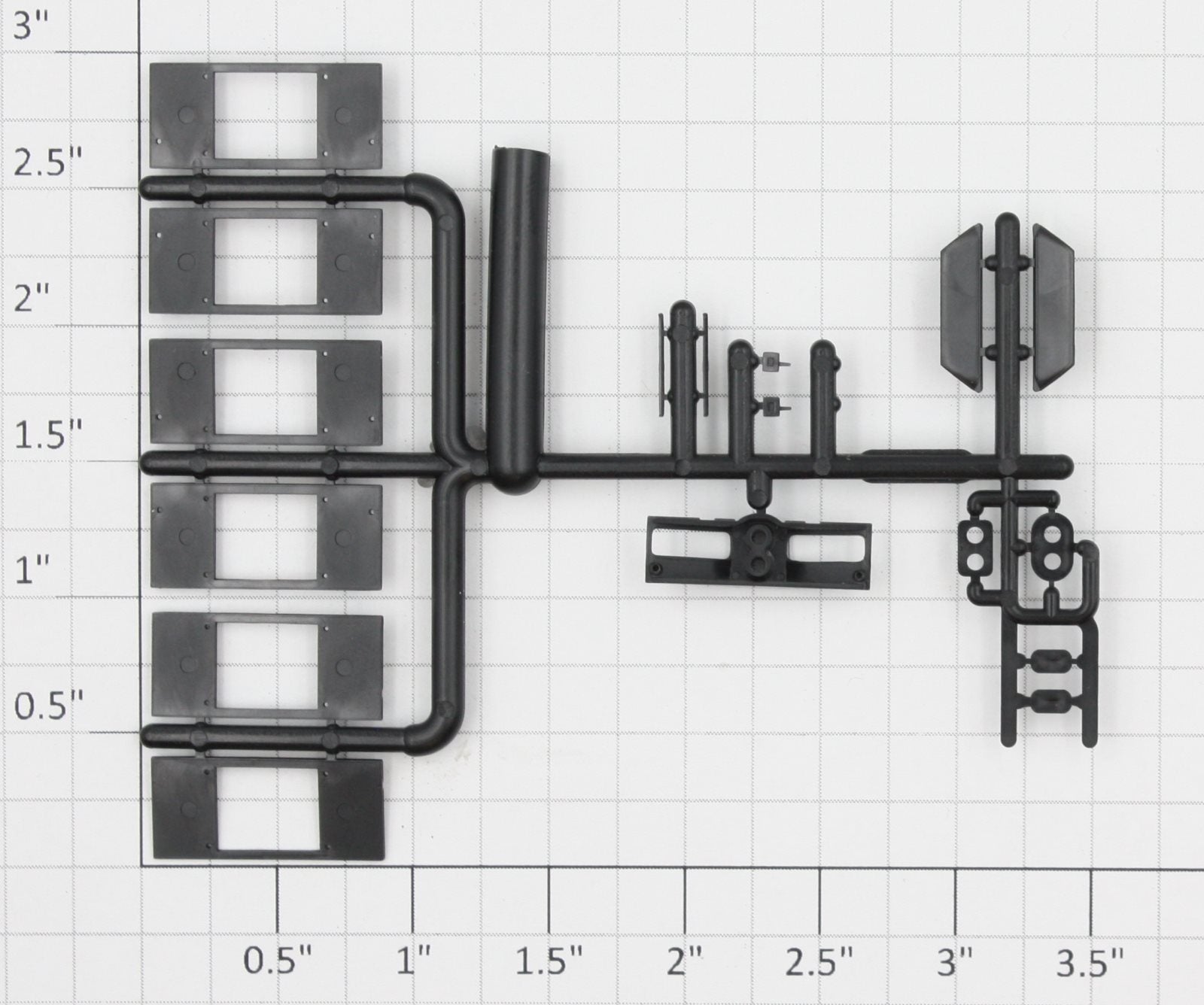 Athearn 60181 HO SD50 Cab Trim Kit