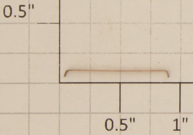 American Flyer P13A117 S-Scale Copper Contact Bar