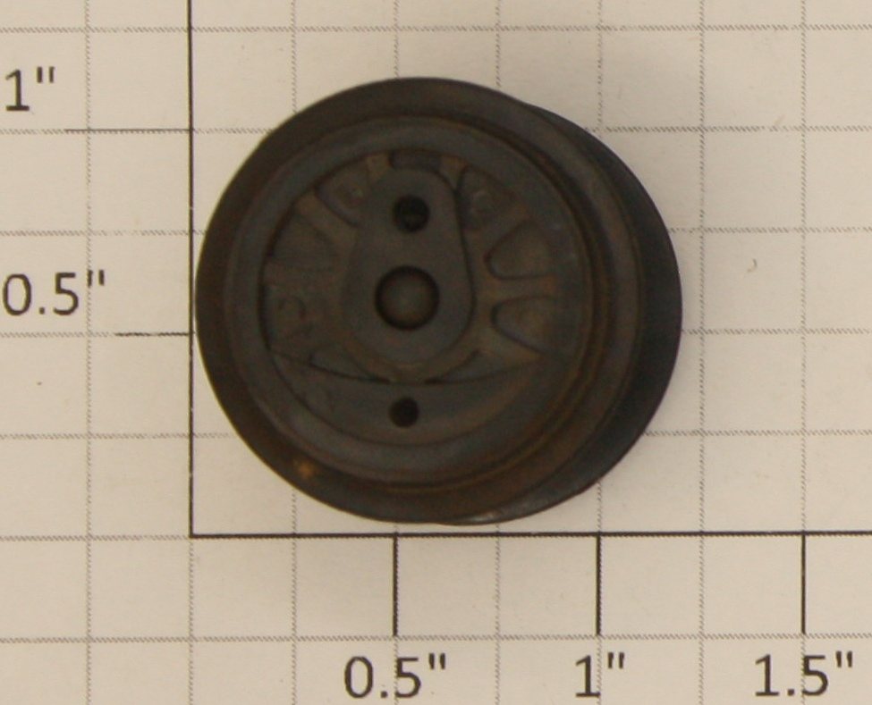 American Flyer XA15A220A Pull-Mor Black Plastic Wheel Axle and Gear Assembly