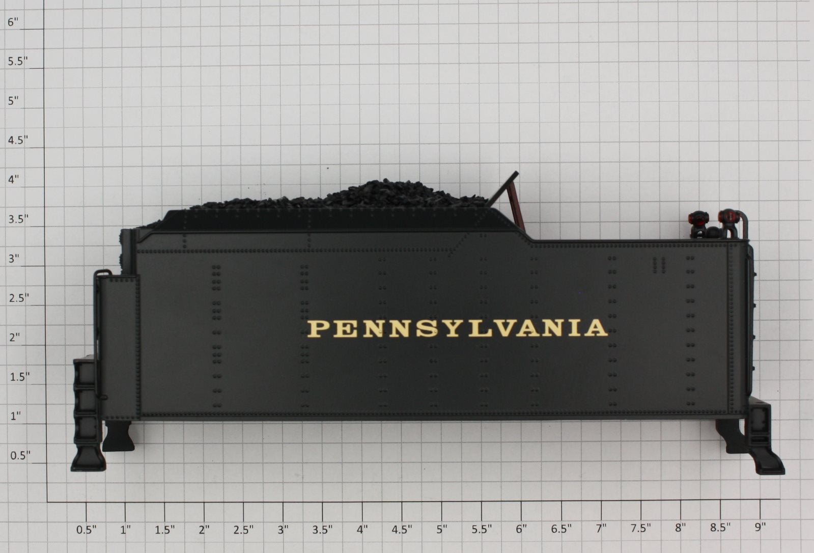 Lionel 691-1328-T01 K-4 PRR #3672 Legacy Tender Shell