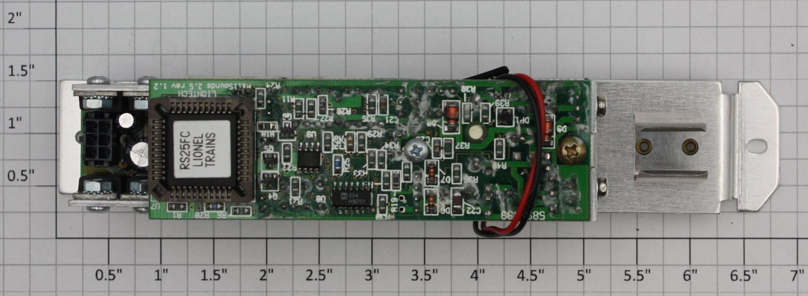 Lionel 691PCB1040 Lionel Fire Co RS 2.0 LCRU PCB Circuit Board