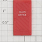 Lionel 2301-13 Red Main Office Door