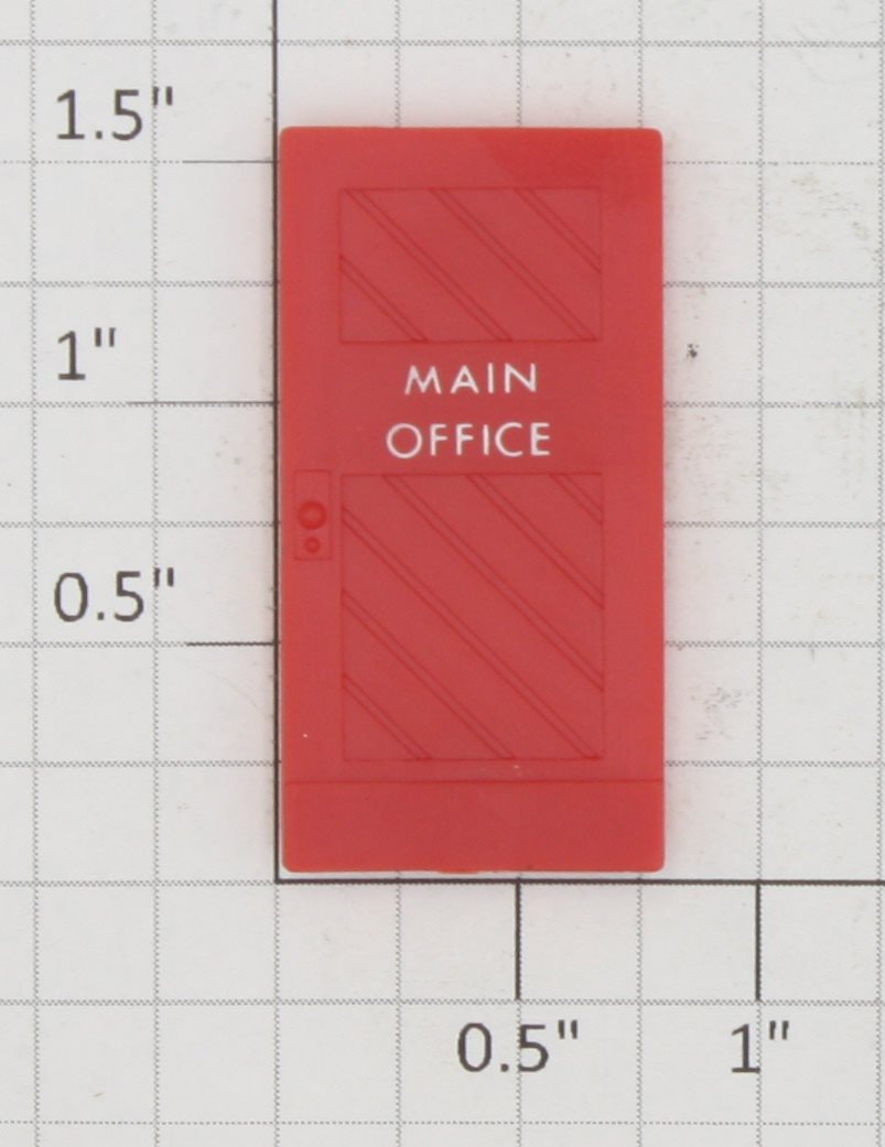 Lionel 2301-13 Red Main Office Door