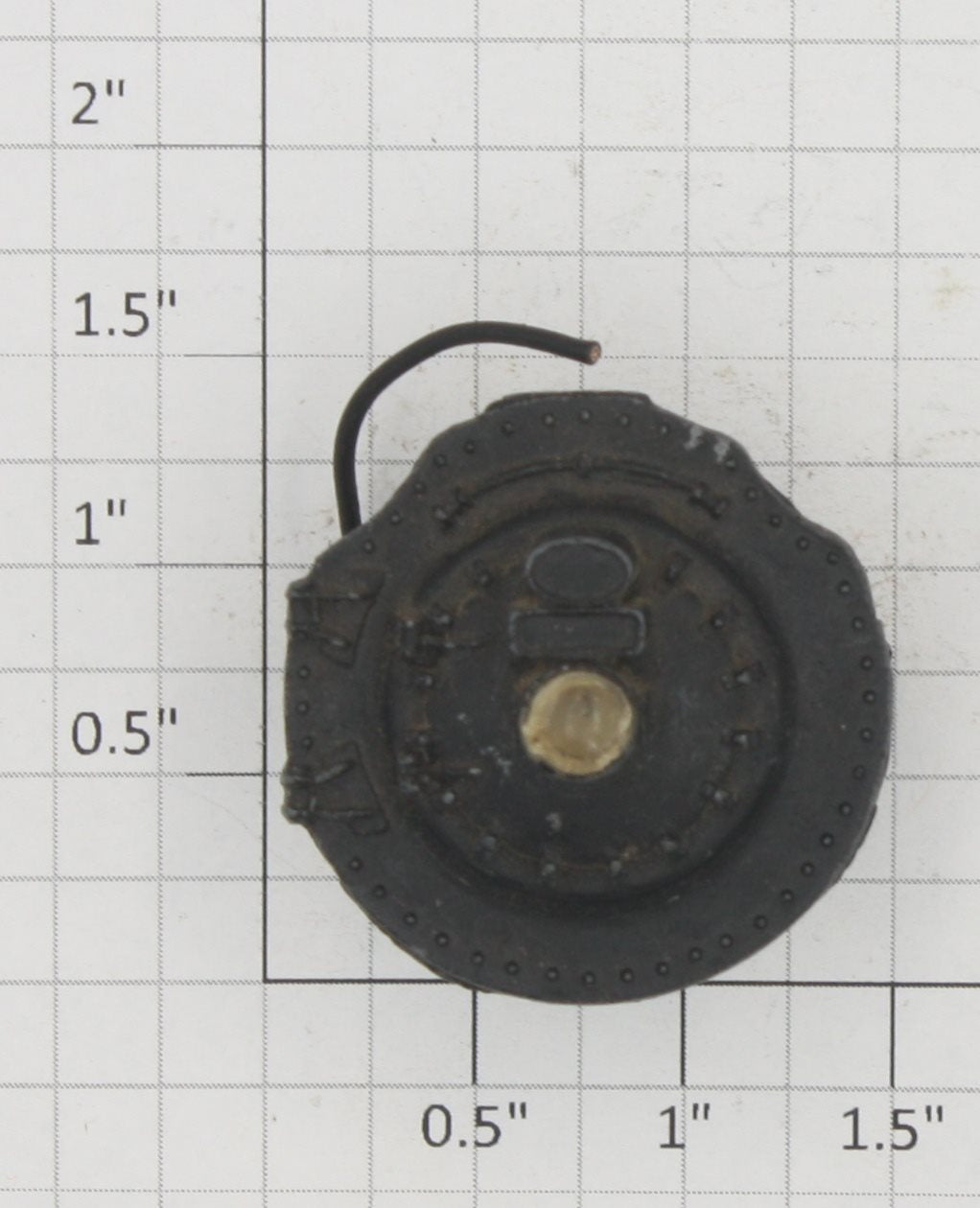 American Flyer XA9216 Boiler Front with Brackets, Lens and Bulb Socket