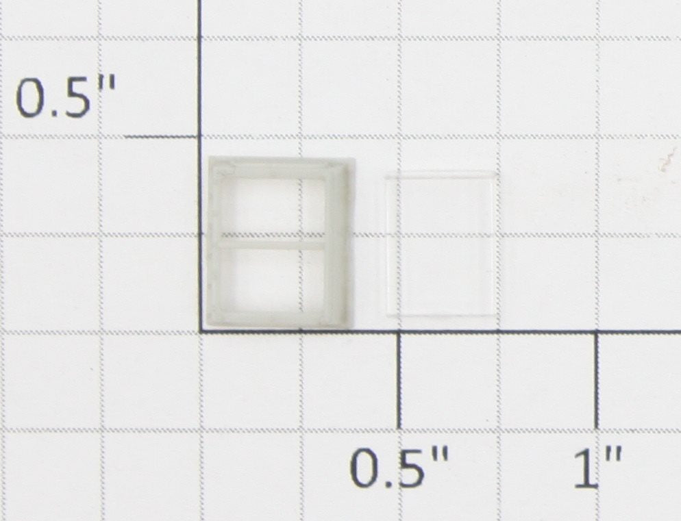 Athearn 95350 HO Unpainted Angled Cab Window