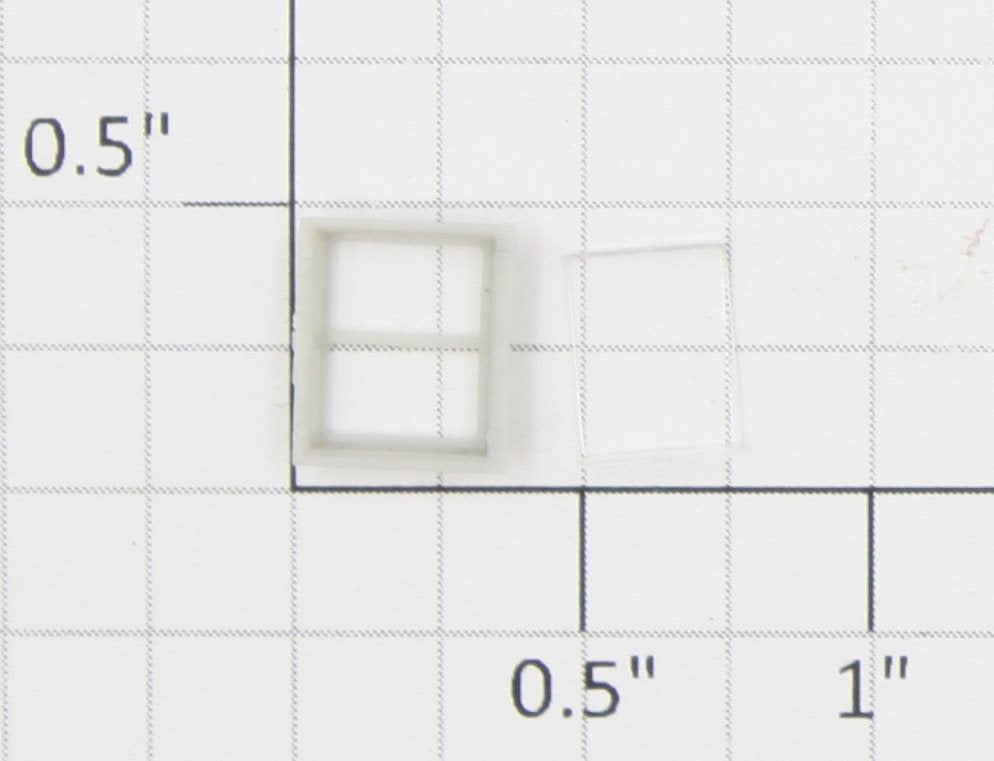 Athearn 95350 HO Unpainted Angled Cab Window