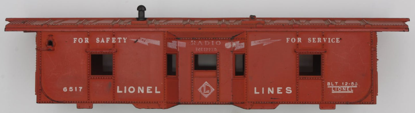 Lionel 6517-1 Lionel Lines Bay Window Caboose Shell