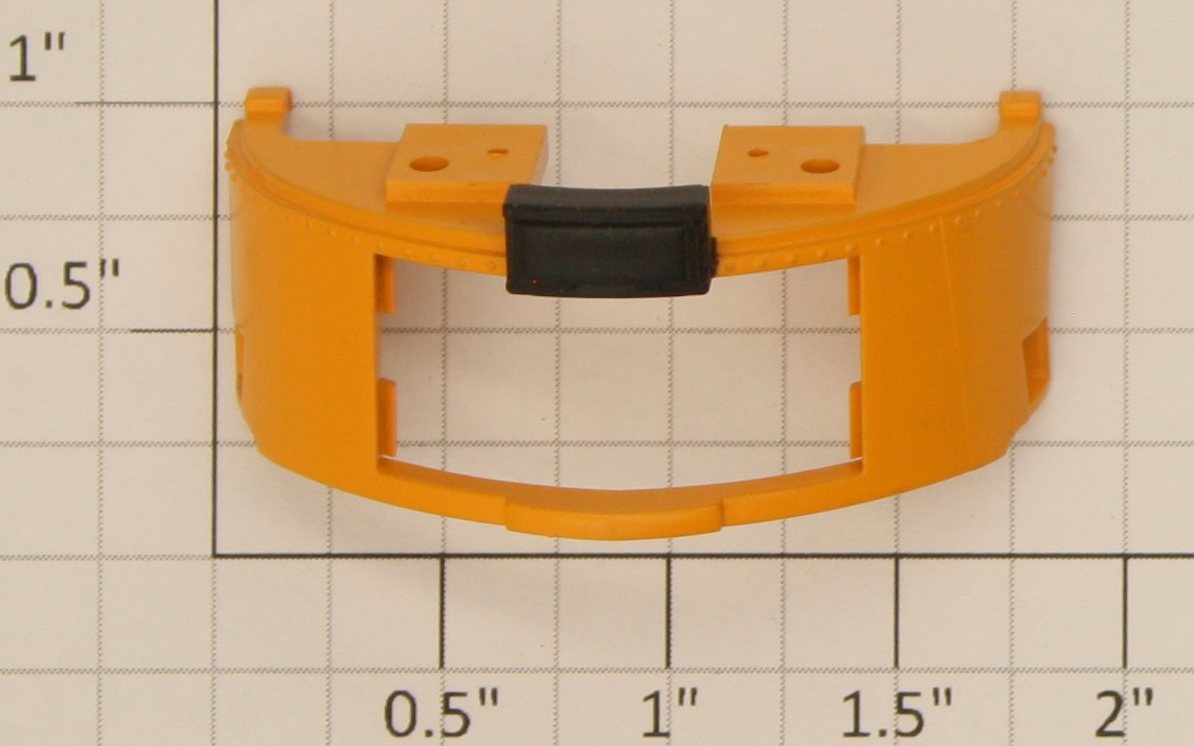 S-Helper 661-11-02-Y Denver & Rio Grande Western Yellow Hi Rail Pilot Front Unit