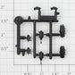 Athearn 91400 HO RTR Car Brake Set (Card of 8)