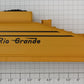 Lionel 11426-T02 D&RGW #57 Scale 0-4-0 Tender Shell