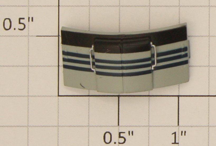 S-Helper 661-17-02-ST-XA MOPAC B&O Striped Front Unit Pilot Cover with Handrails