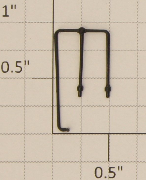 S-Helper 653-12-04-BK Switcher Black Front Right Railing