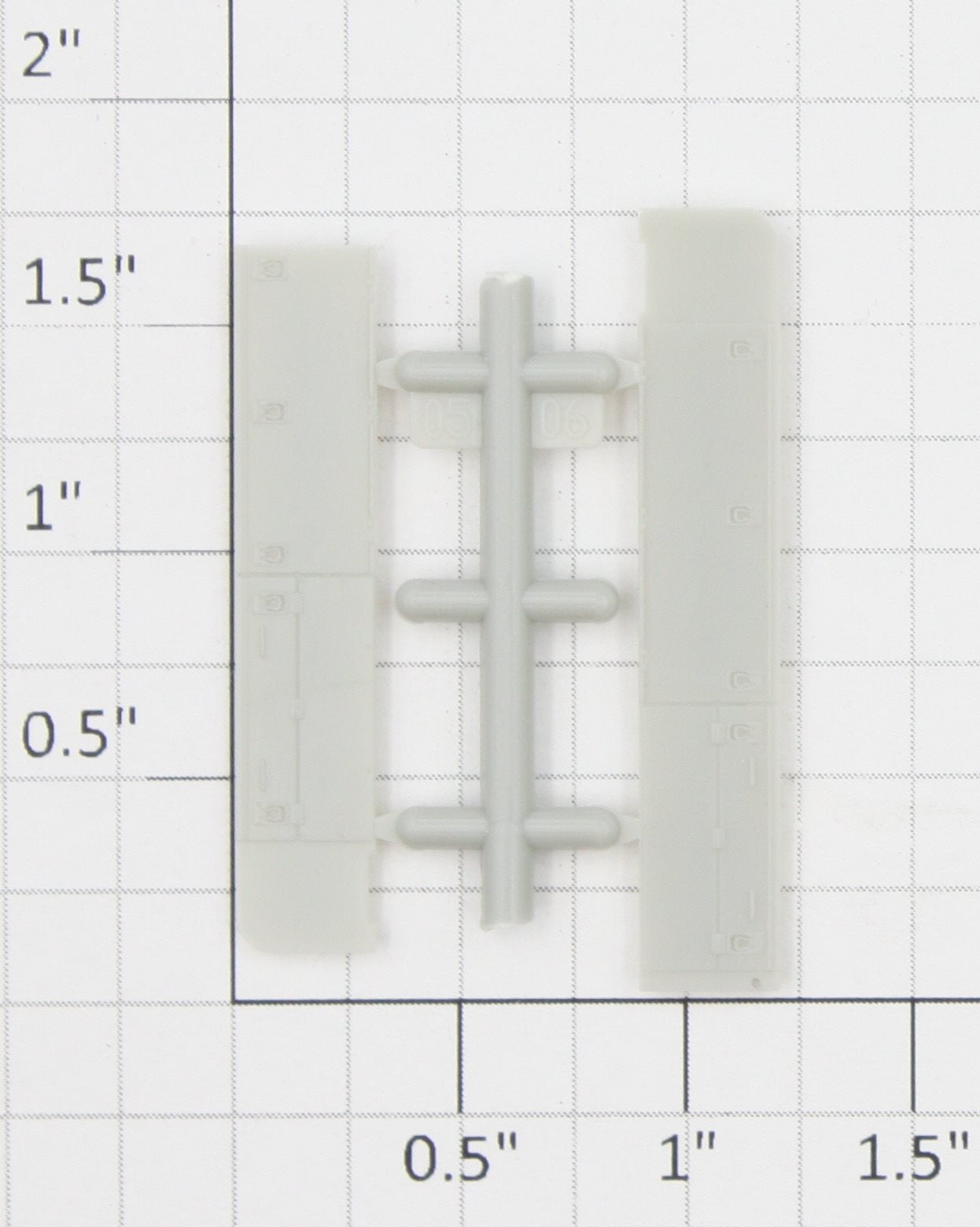 Athearn 68225 HO GP15 Unpainted BB Doors (Set of 2)