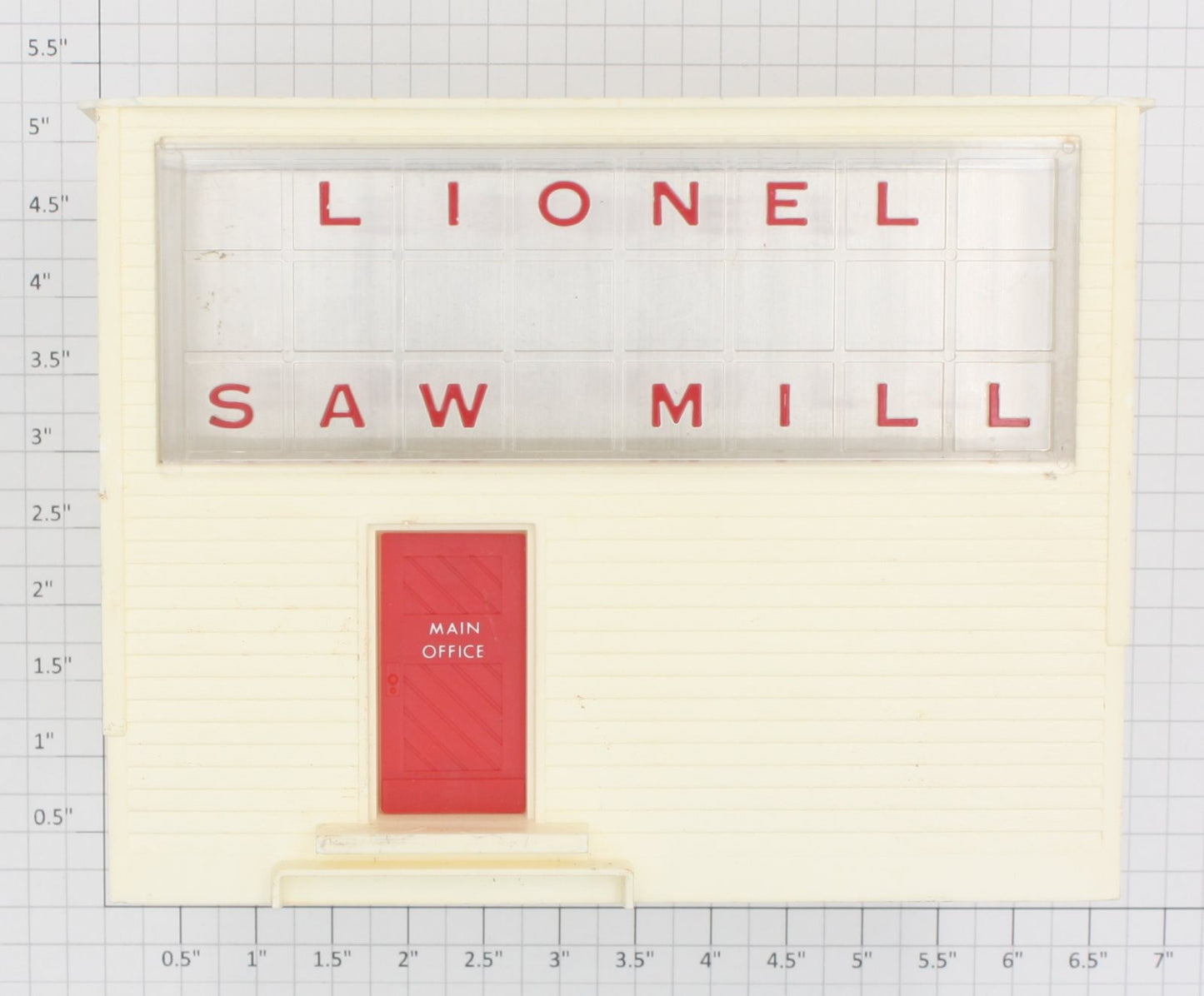 Lionel 464-65 Main Saw Mill Building with Window and Front Door