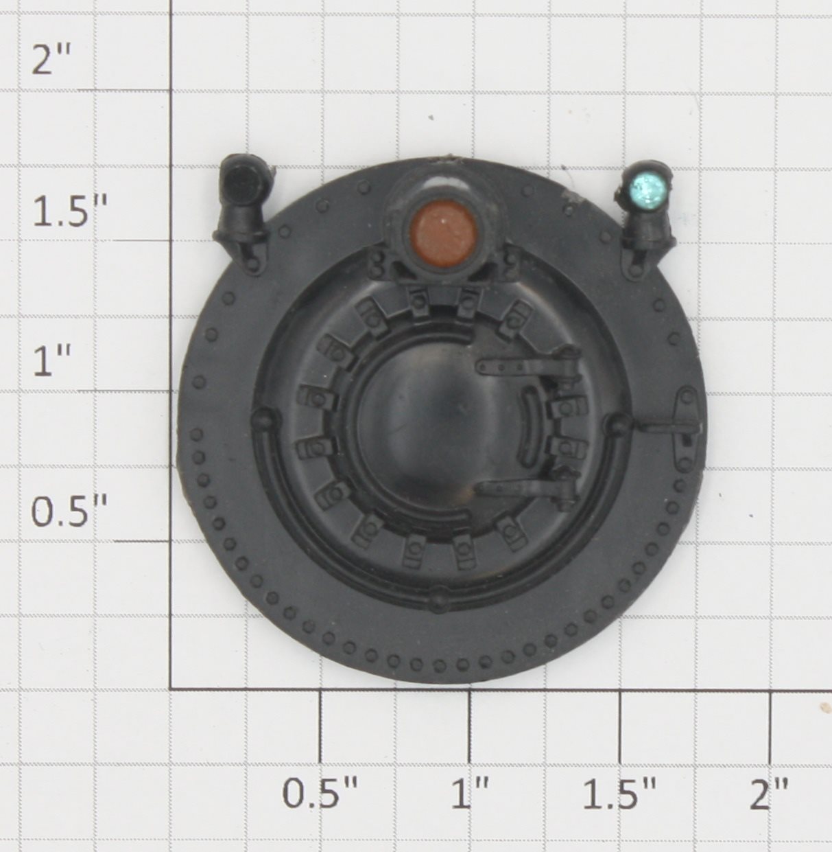 Lionel 18005-21 Black Plastic K-5 Steam Locomotive Boiler Front with Lens