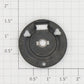 Lionel 259-5 Black Boiler with Headlight Bezel