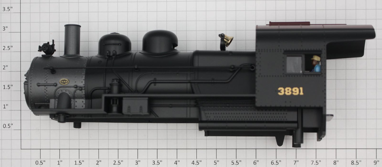 Lionel 82973-2 #3891 Pennsylvania 0-4-0 Boiler Shell