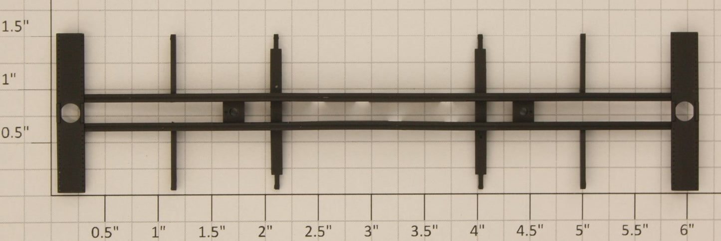 S-Helper 656-03-01-BK Reefer Fishbelly Black Underframe