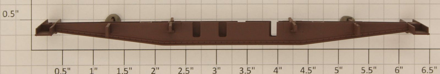 S-Helper 656-03-01-BR-NYC New York Central Reefer Fishbelly Brown Underframe