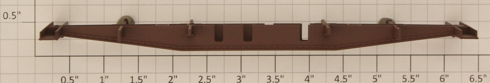 S-Helper 656-03-01-BR-NYC New York Central Reefer Fishbelly Brown Underframe