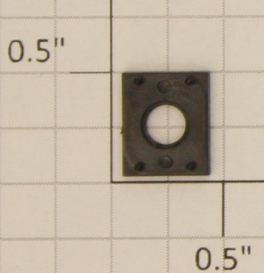 S-Helper 652-04-05-B Black Truck Frame Spacer Pad