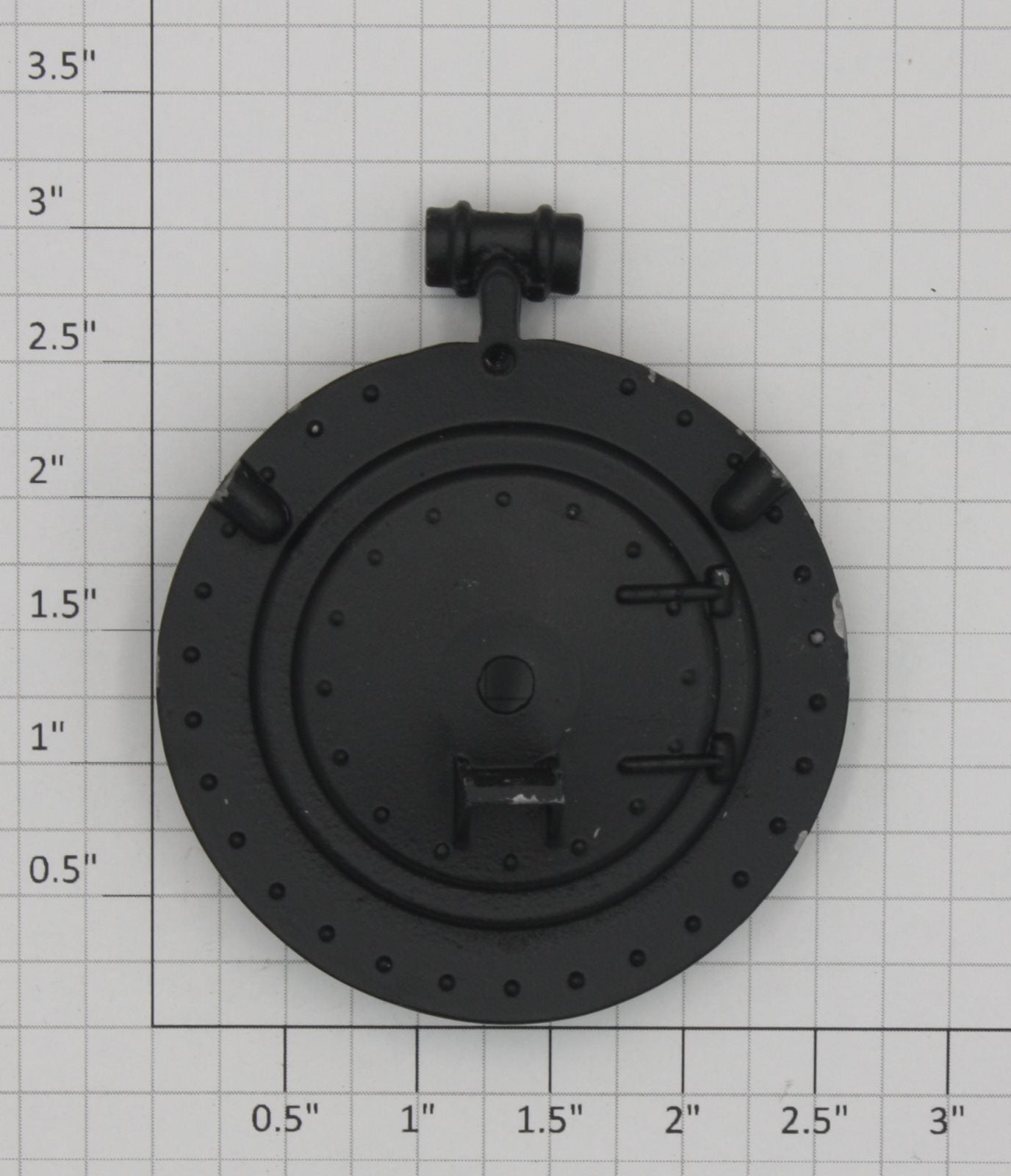 Lionel 390-65 Standard Gauge Die-Cast Black Boiler Front