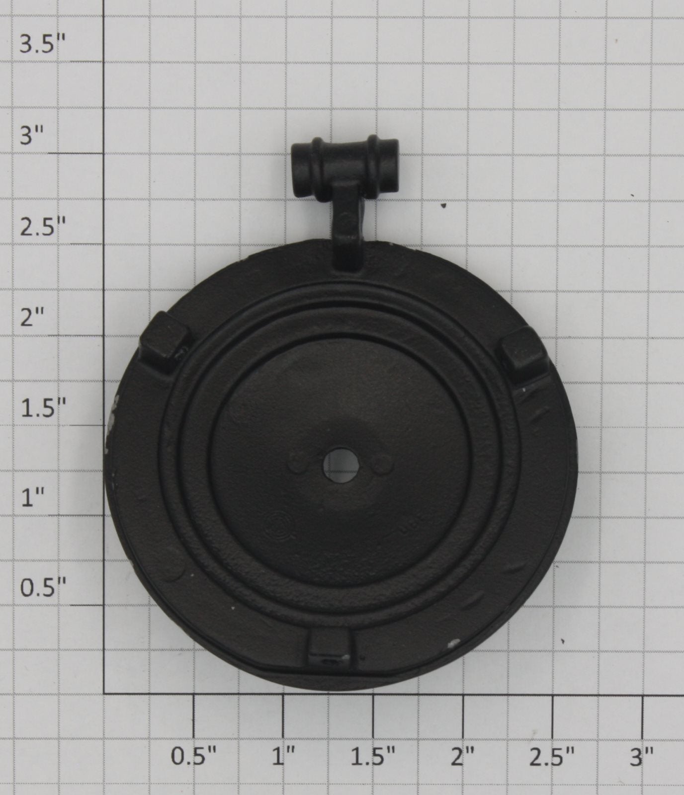 Lionel 390-65 Standard Gauge Die-Cast Black Boiler Front