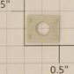 S-Helper 651-05-04 Unpainted Truck Frame Spacer Pad
