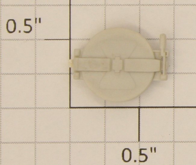 S-Helper 651-05-01 Unpainted PS-2 Right Hatch Cover