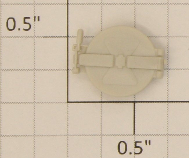 S-Helper 651-05-02 Unpainted PS-2 Left Hatch Cover