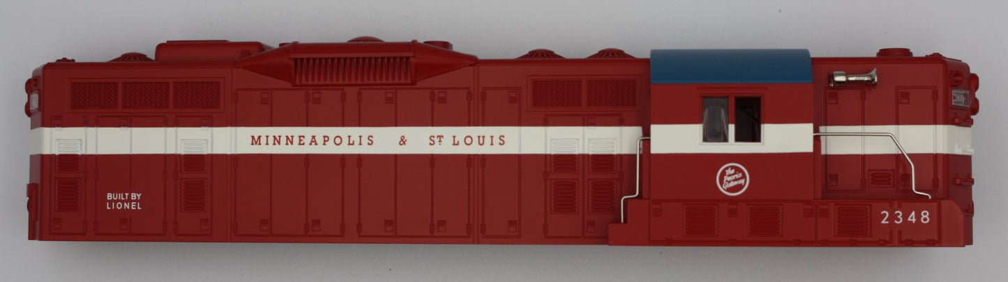 Lionel 38323-2 #2348 Minneapolis and ST Louis GP-9 Shell