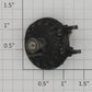 Lionel 736-113 Boiler Front Smoke Box Door with Bracket & Lens-Complete