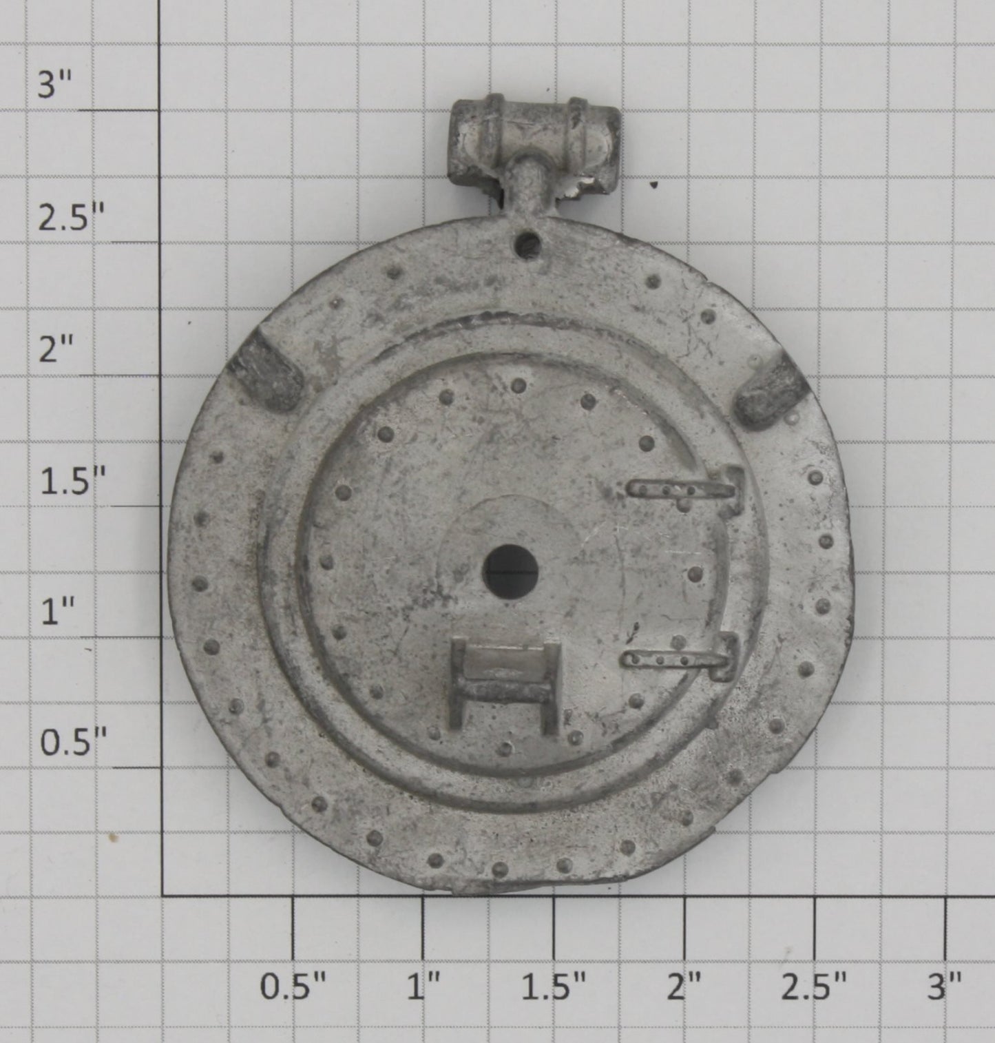 Lionel 390-65 Unpainted Boiler Front