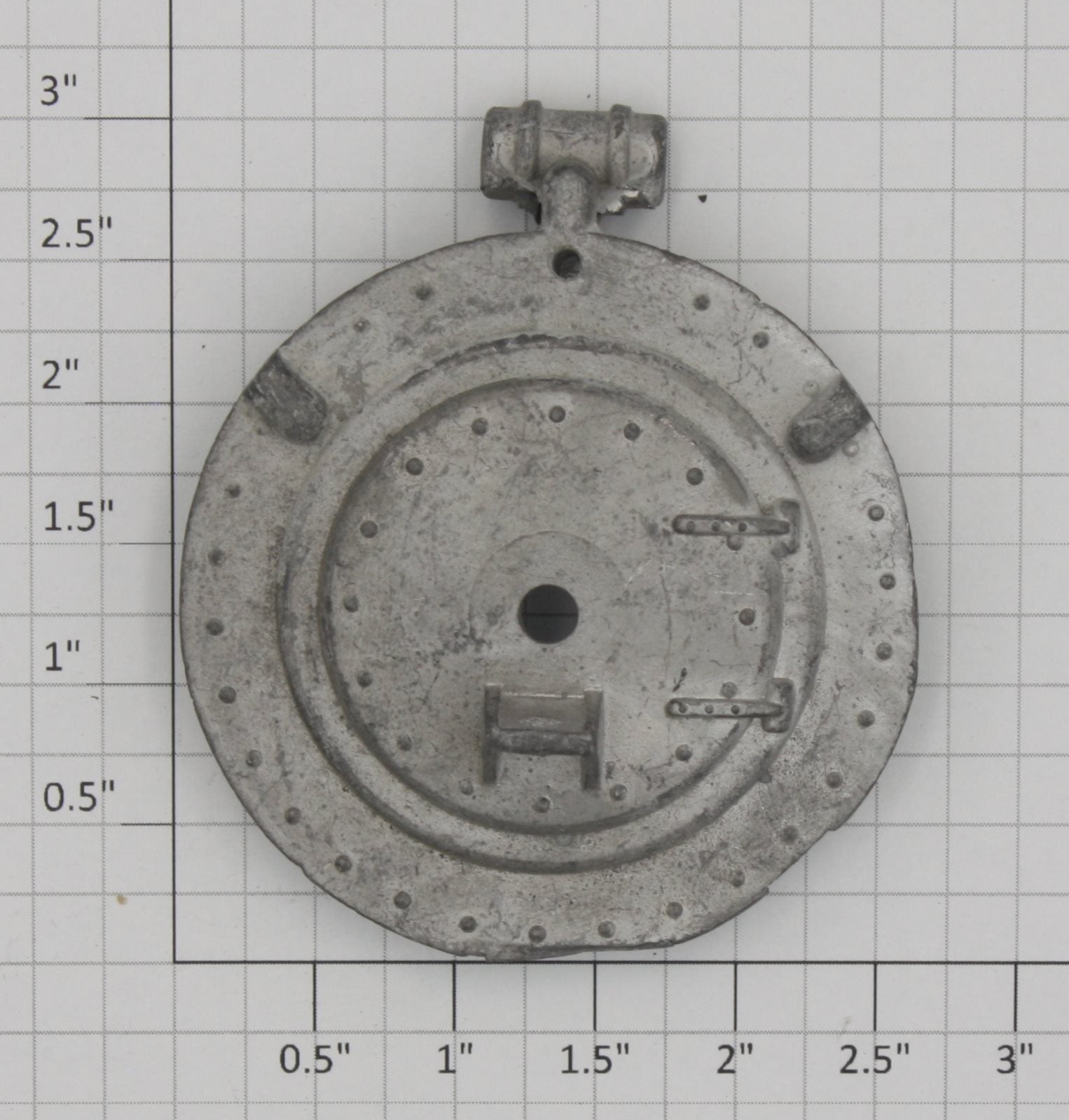 Lionel 390-65 Unpainted Boiler Front