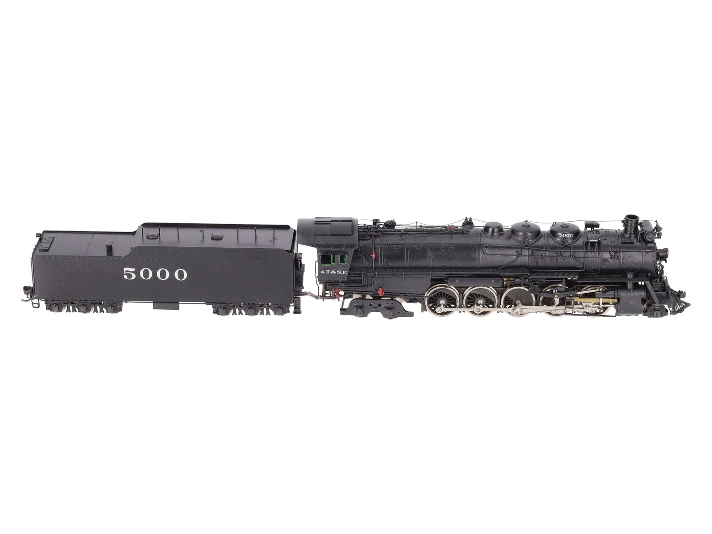 Hallmark Models HO BRASS ATSF 5000 Series 2-10-4 Steam Loco/Tender EX/Box