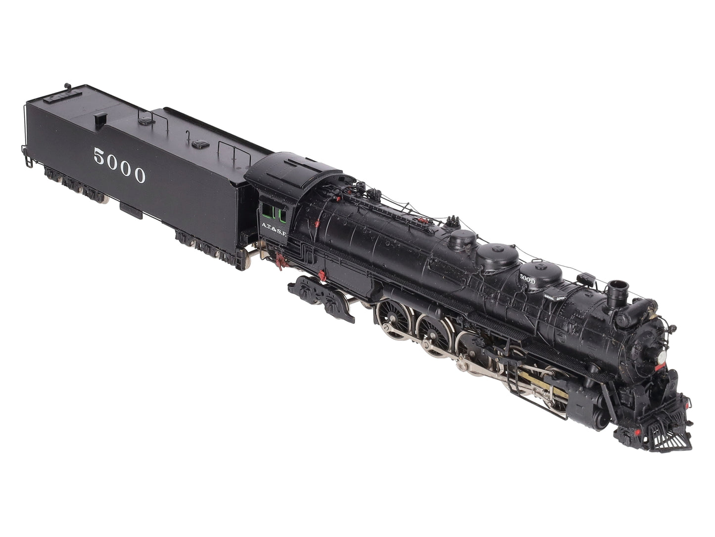 Hallmark Models HO BRASS ATSF 5000 Series 2-10-4 Steam Loco/Tender EX/Box