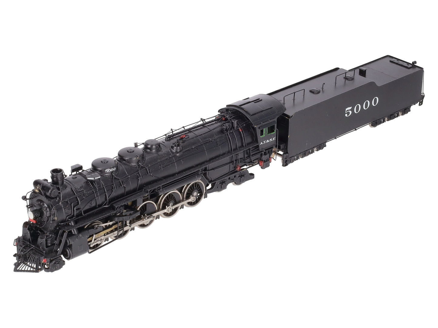 Hallmark Models HO BRASS ATSF 5000 Series 2-10-4 Steam Loco/Tender EX/Box
