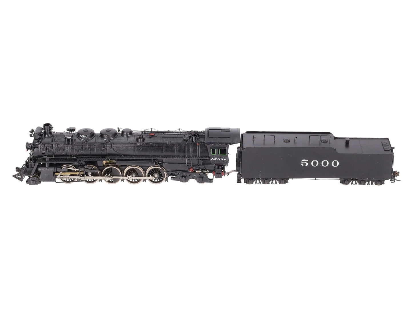 Hallmark Models HO BRASS ATSF 5000 Series 2-10-4 Steam Loco/Tender EX/Box