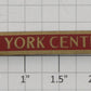 Lionel 100X-NY-1 New York Central Railway Express Brass Nameplate