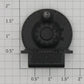 Lionel 671-196  Boiler Front without Decal and Center Bracket