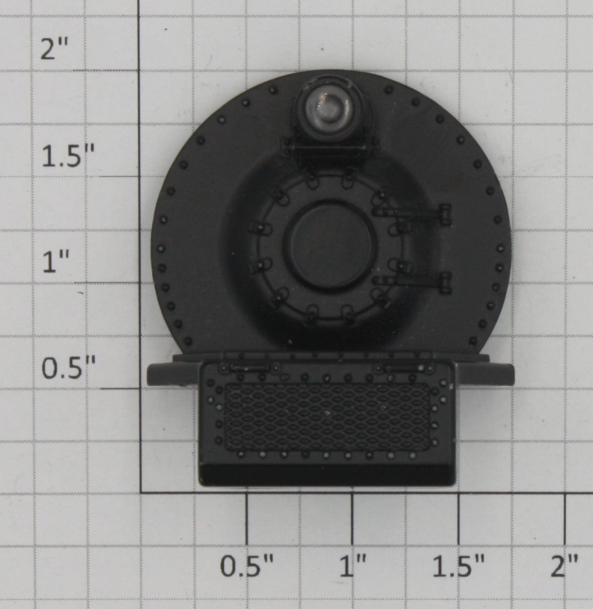 Lionel 671-196  Boiler Front without Decal and Center Bracket