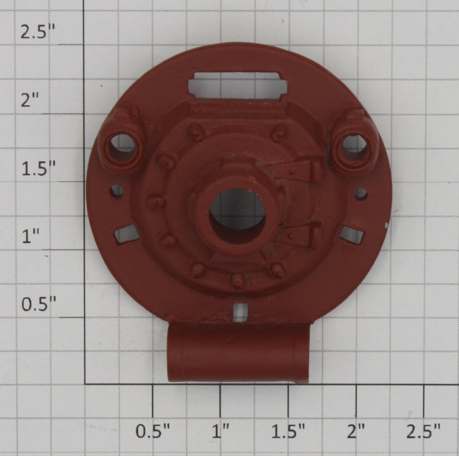Lionel 385E-51 Red Unfinished Boiler Front