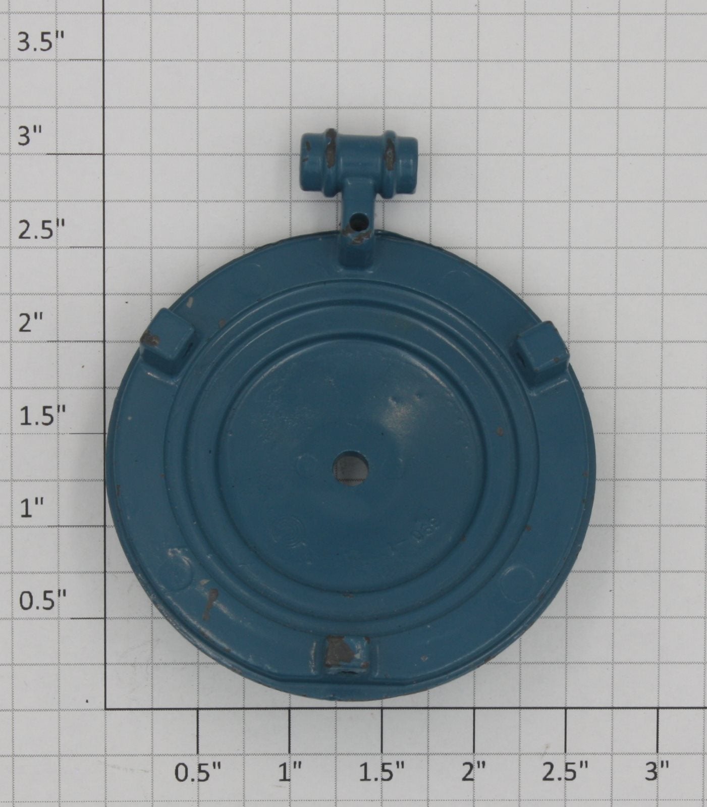 Lionel 390-65 Blue Boiler Front