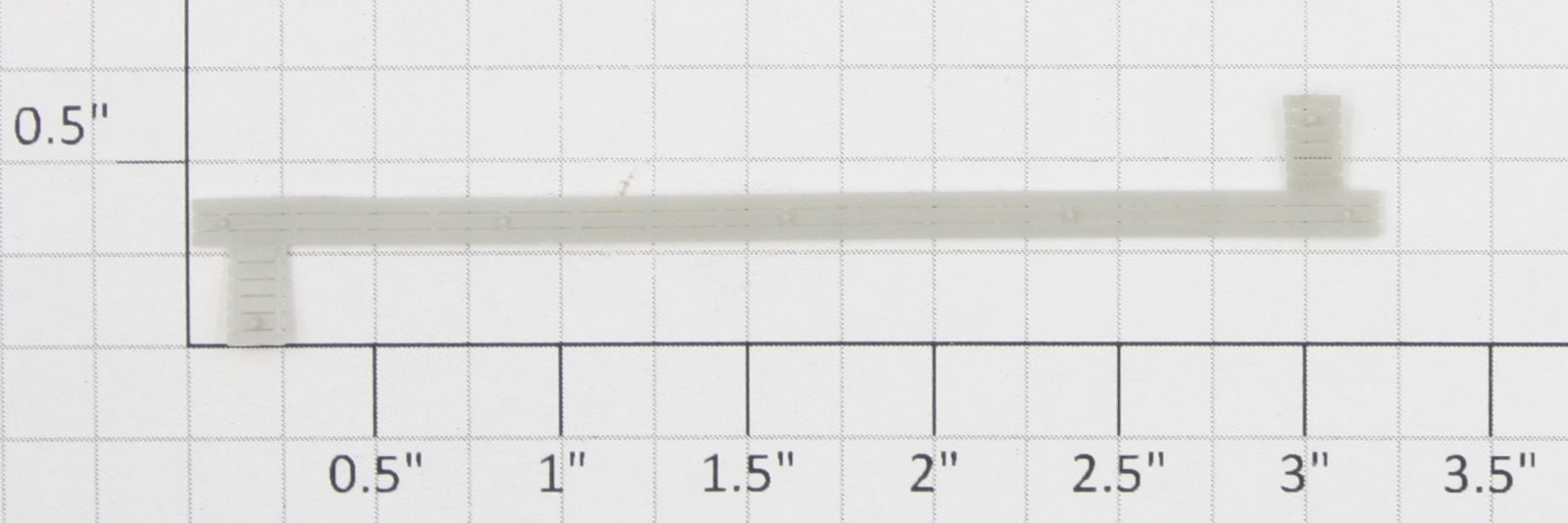 Athearn 90621 Unpainted N Scale Milk Car Roof Walk