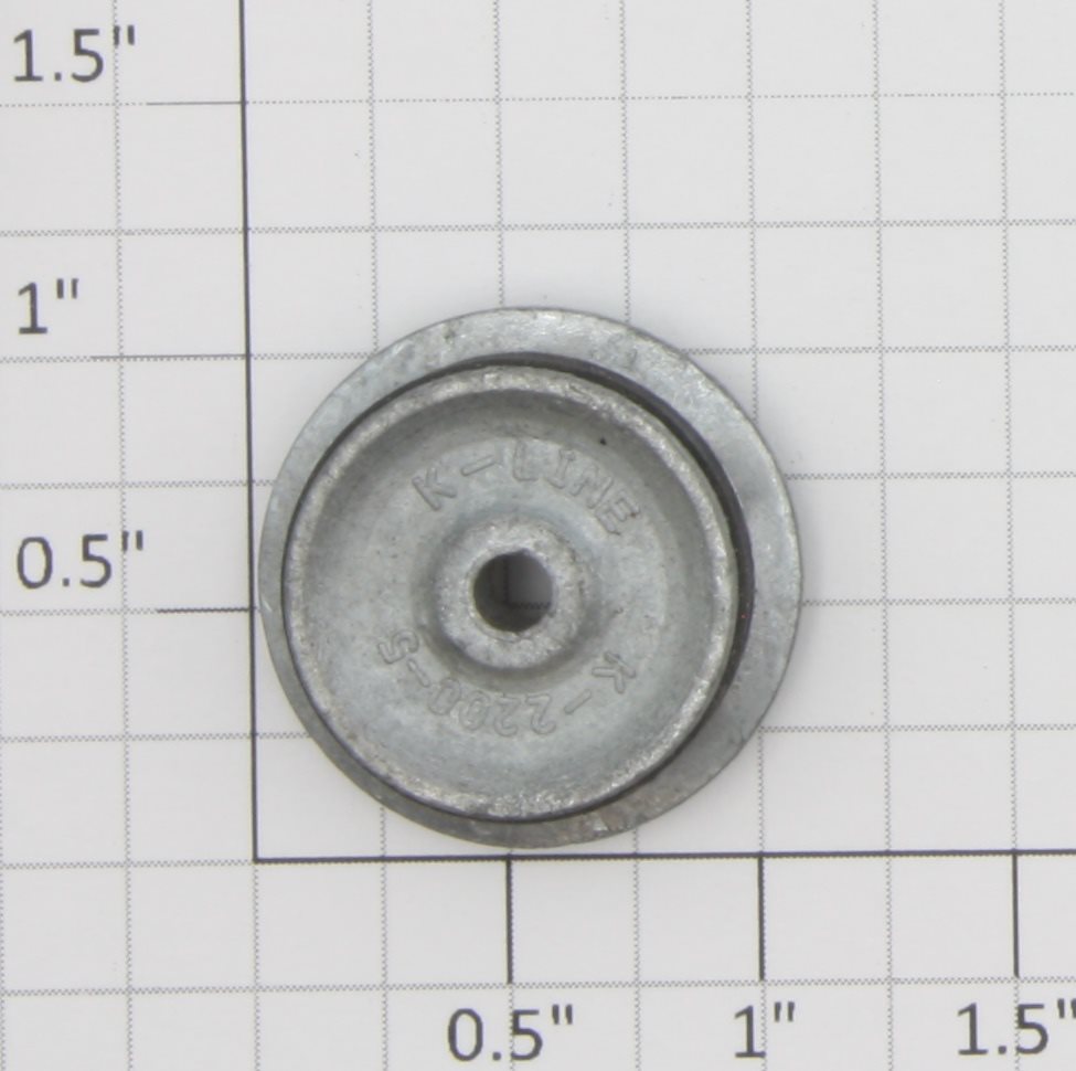 K-Line K2100-04-01 Geared Wheel with Traction Tire